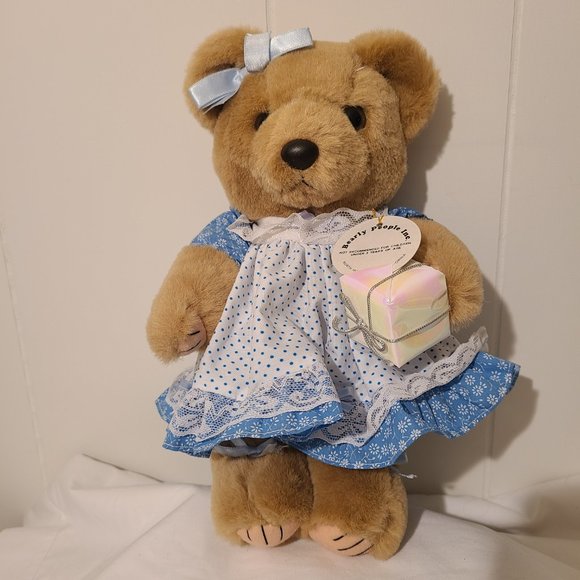 Bearly People Collection Bear with a present - Picture 8 of 15